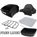 Trunk Backrest Luggage Rack Plate for Harley Electra Glide (2014–2025)