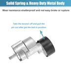 Belt Tensioner Pulley Assembly for Kia Optima 2006-2015 (2 x Items)