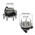 Set of 2 Front Wheel Hub Bearings for GMC Envoy, Chevy Trailblazer (2002–2009)