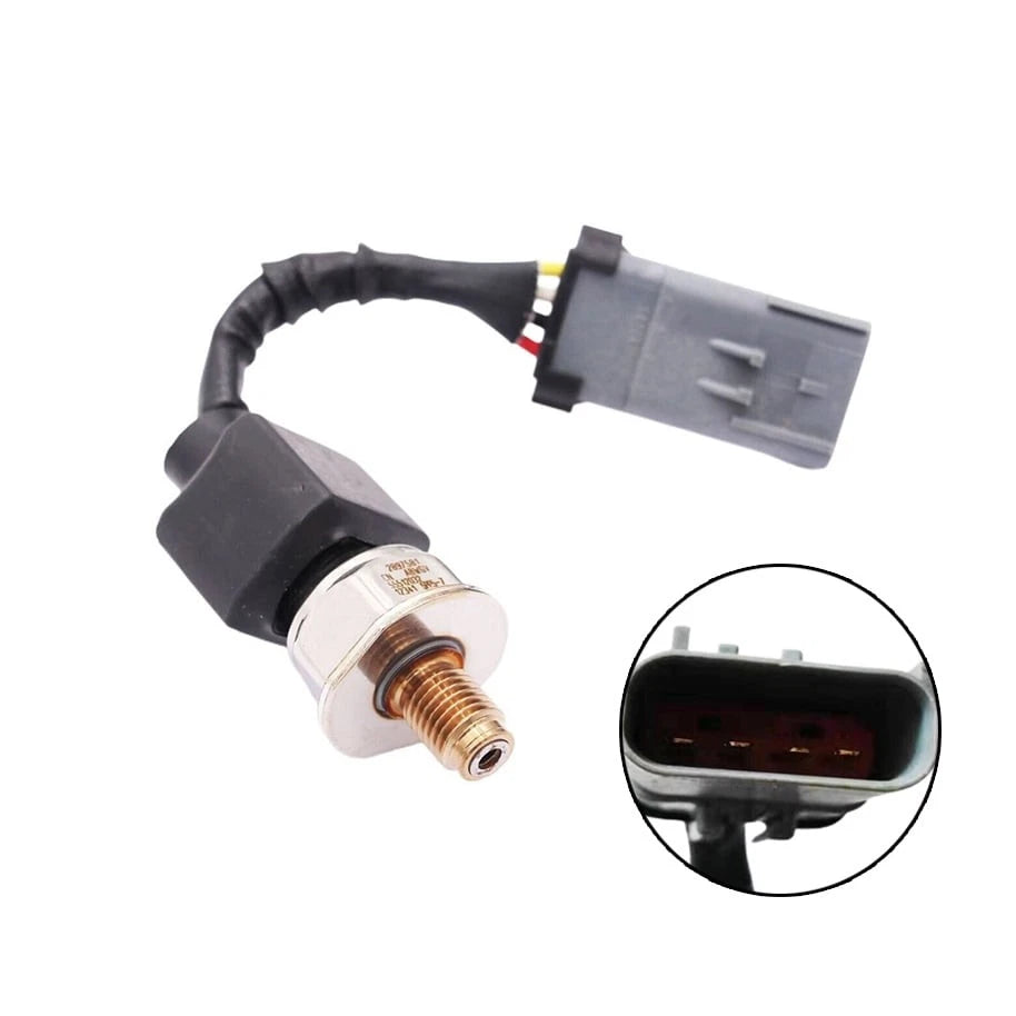 Fuel Pressure Sensor 2897581, 5PP5-7 for Peterbilt Cummins ISX15, ISX12