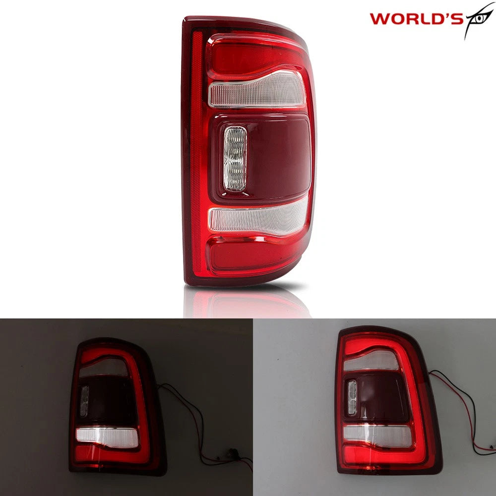 Tail Light for Dodge Ram 2500 (2019–2022) LED Clear Rear Right Side