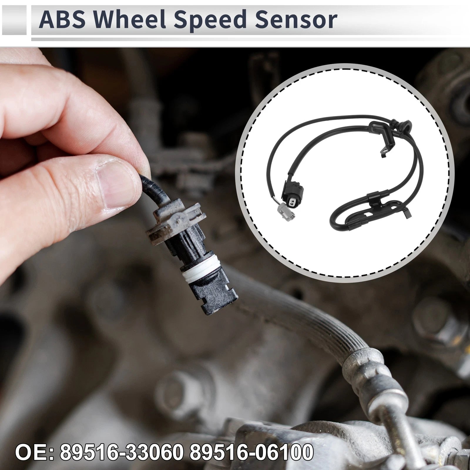 ABS Wheel Speed Sensor No. 89516-33060 for Toyota Camry (2010–2011)
