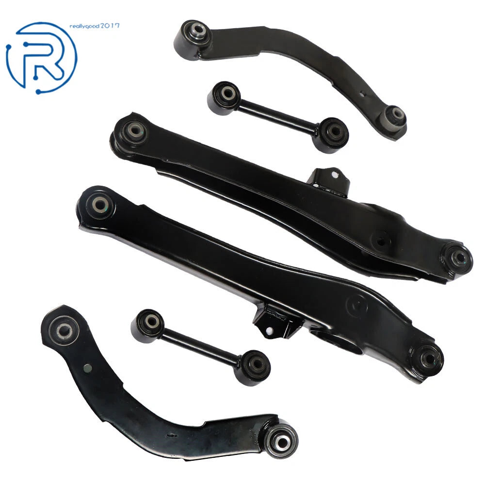 Set of 6 Rear Upper Lower Control Arms for Jeep Patriot (2007–2017)