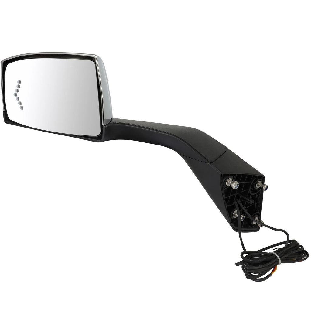 Chrome Hood Mirror Signal Light for Volvo VNL Trucks (2004–2017)