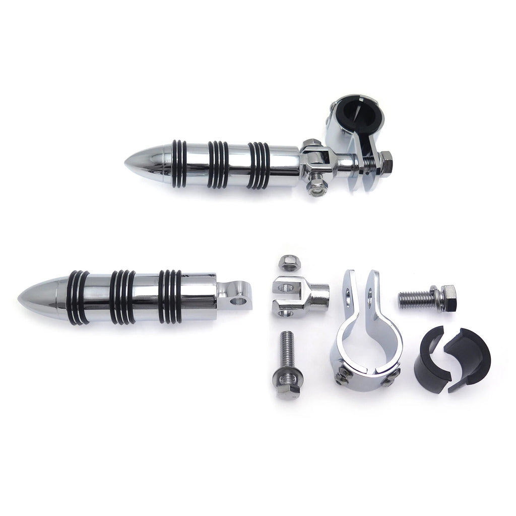 O Ring Clamp Foot Peg 1" 1 1/4" for Harley Dyna Touring XL