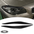 1 Pair Headlight Eyebrow Cover Sticker for BMW F10 (2011–2017) Carbon Fiber