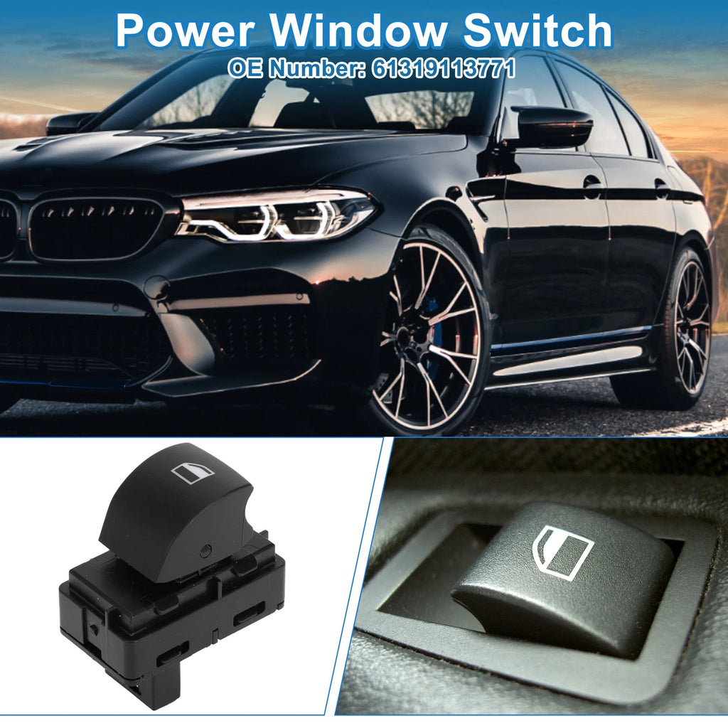 Power Window Switch Set for BMW 528i 535i xDrive (No. 61319113771)