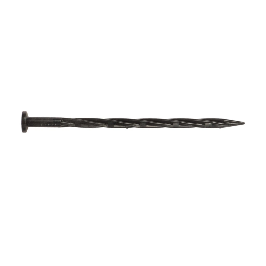 Set of 8 Plastic Spiral Garden Stakes for Landscape Edging