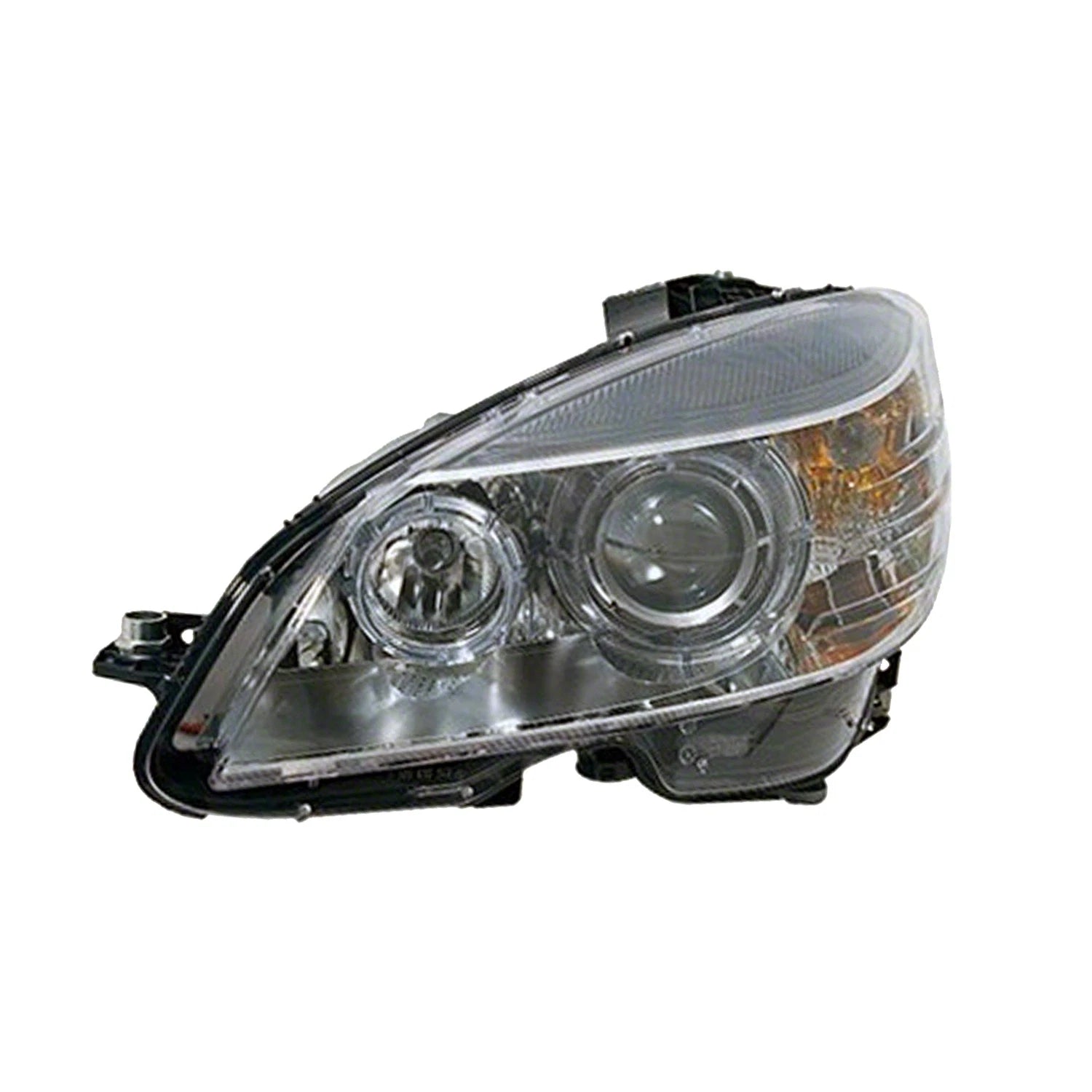 Replacement Driver Side Bi-Xenon Head Light Assembly w/o Curve Lighting