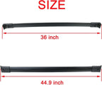 Set of 2 Aluminum Roof Rack Cross Bars for Honda Pilot (2003–2008)