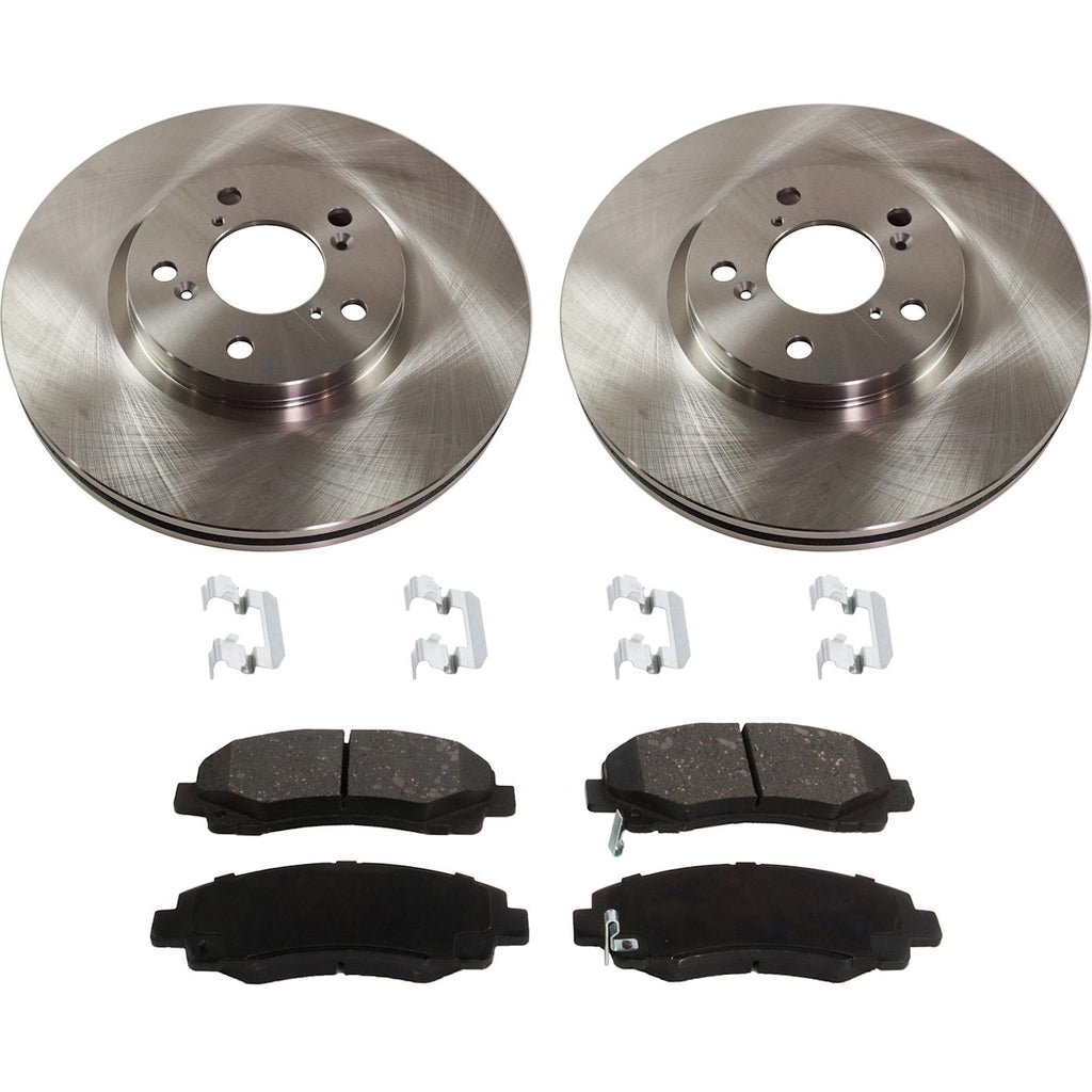Disc Brake & Pad Kit for Honda Ridgeline (2006–2011) Front Set