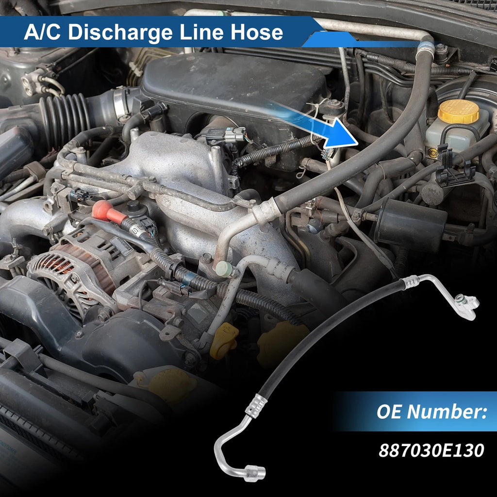 A/C Refrigerant Liquid Hose for Toyota Highlander (2008–2013) No. 887030E130