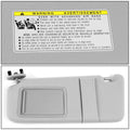 OE Style Interior Left Driver Sun Visor for Toyota Camry (2007–2011) Grey
