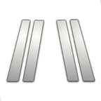 4Pc Chrome Pillar Post Covers Replacement for Acura RDX (2007–2012)