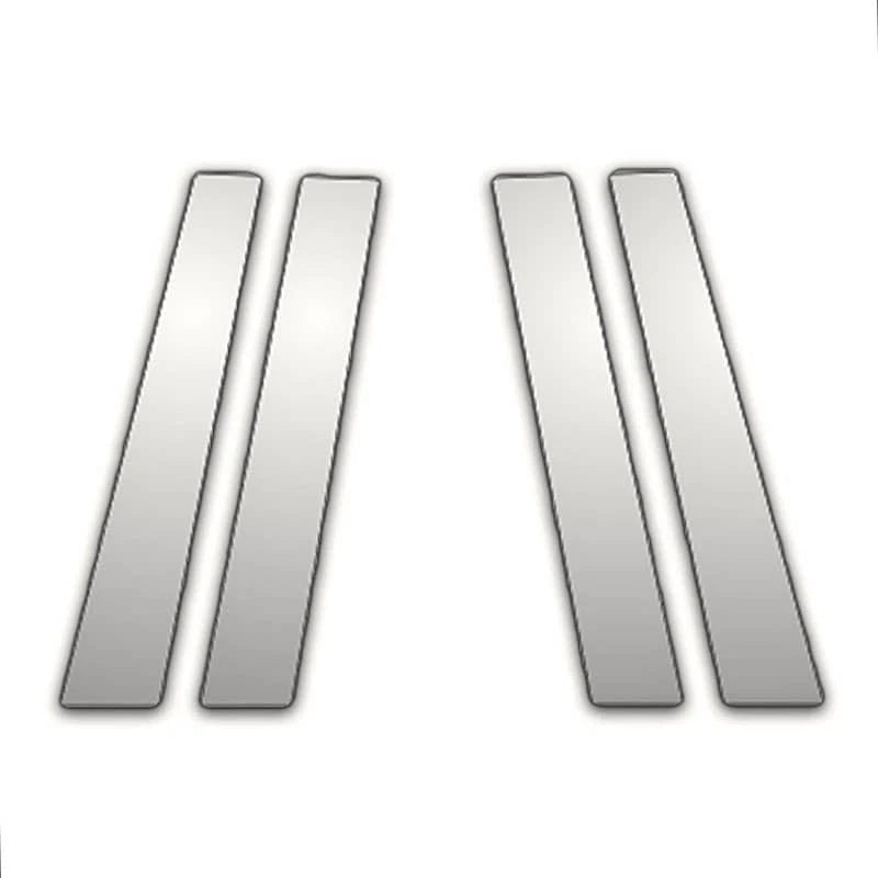 4Pc Chrome Pillar Post Covers Replacement for Acura RDX (2007–2012)