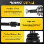 CV Axle Shaft for Hyundai Veloster 1.6L (2013–2015)