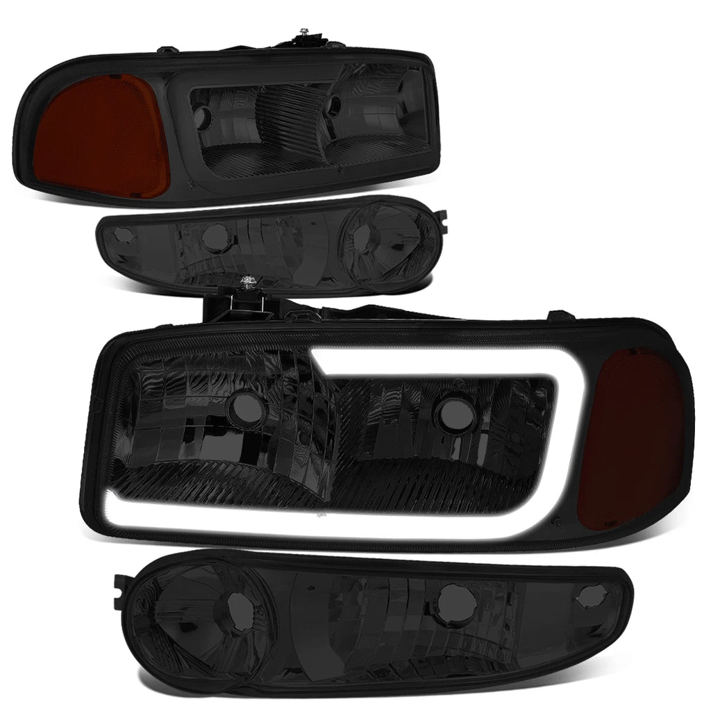 LED DRL Headlight & Bumper Lamps for GMC Yukon XL/Sierra Denali (2000–2006)