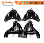 Set of 4 Control Arms and Ball Joints for Chevy Express 1500 2500 (1996–2002)