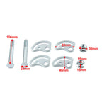 Camber Caster Alignment Cam Bolt Kit for Chevrolet GMC Cadillac