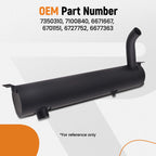 Muffler & Exhaust Pipe Kit for Bobcat S150 S175 S185 751 753 763 773 (7350310)