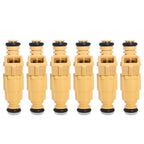 Set of 6 Fuel Injectors for Jeep Grand Cherokee Wrangler (1993–1998)