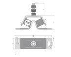 Set of 4 Engine Mounts for Yanmar 150 3JH 4JH (121370-08351)