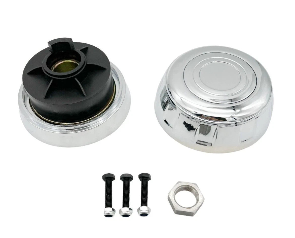 18 Inch Slotted Steering Wheel with Horn and Hub Adapter for Peterbilt (2000–2026)