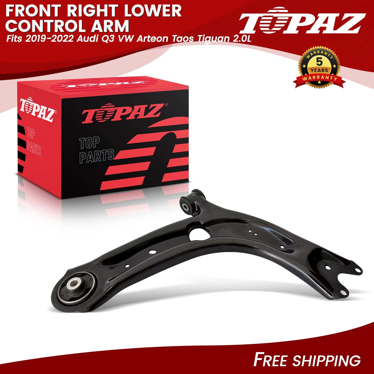 Front Right Lower Control Arm for Audi Q3 (2019–2022)
