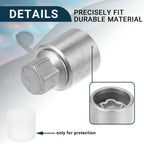 Set of 4 Wheel Lock Lug Nuts for Audi A3 (2013–2020) - Type A