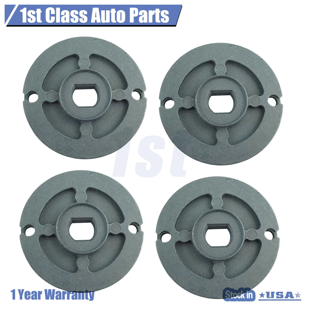 Set of 4 Metal Rear Seat Cable Guide Pulley for Honda Ridgeline (2006–2014)