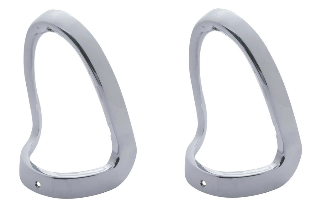 Tail Light Bezels Chrome Set for 1955 Chevrolet Bel Air (1955–1955)