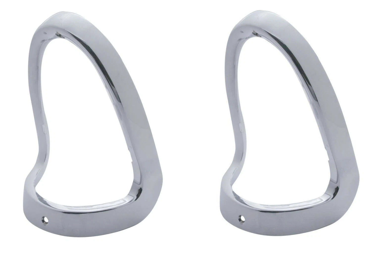 Tail Light Bezels Chrome Set for 1955 Chevrolet Bel Air (1955–1955)