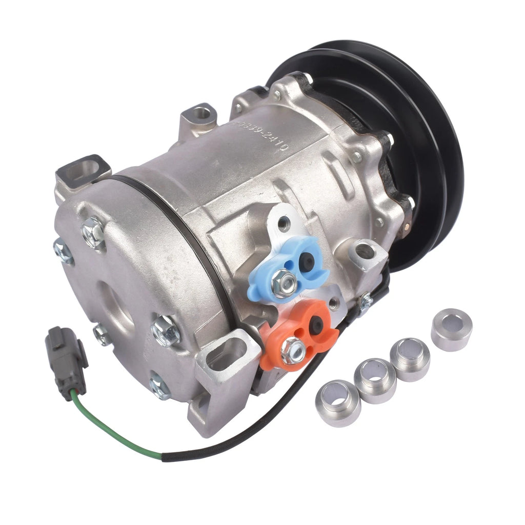 AC Air Conditioning Compressor for Komatsu PC360-7 PC450 PC300-8 (R134a)