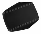 Leather Console Lid Armrest Cover for VW Passat (2011–2018) White Stitch