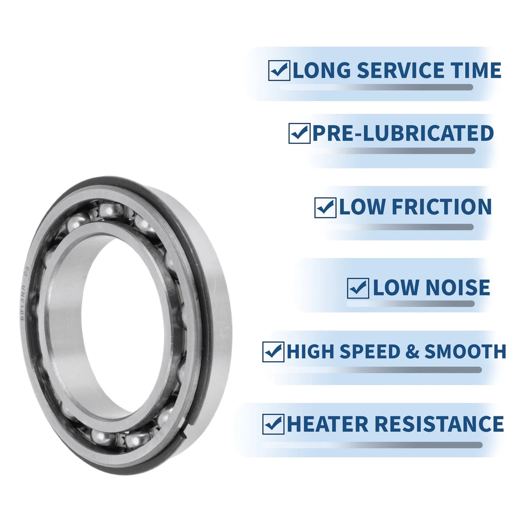 Deep Groove Ball Bearing 6013NR for Scooter Skateboard (65x100x18mm)