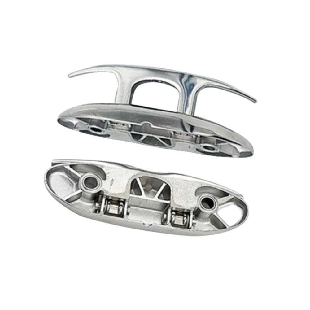 Dock Cleat 316 Stainless Steel Folding for Kayak Boat RV (4.5 in, 6 in)