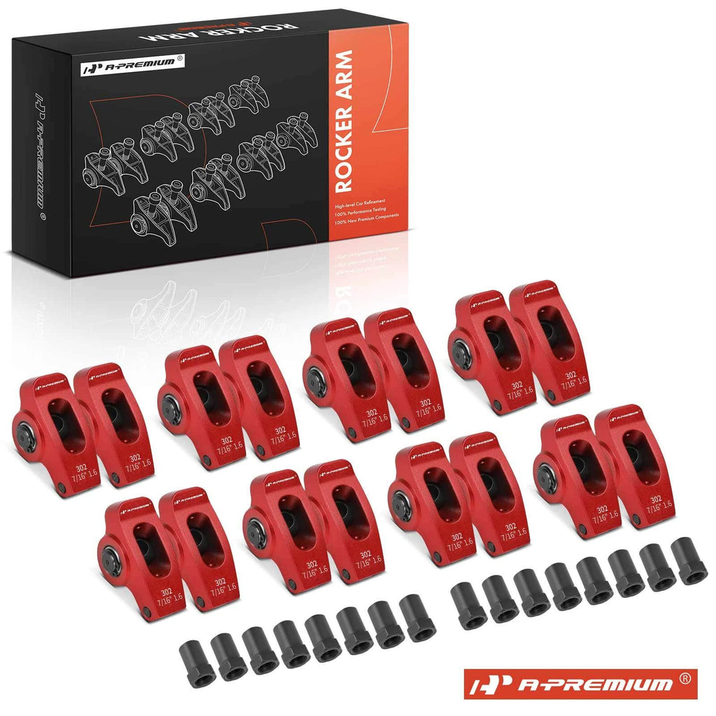 Red Aluminum Roller Rocker Arm for Small Block Ford SBF 302 (2024)