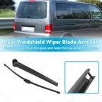 Rear Windshield Wiper Blade Arm Set for Volkswagen Multivan (2002–2017)