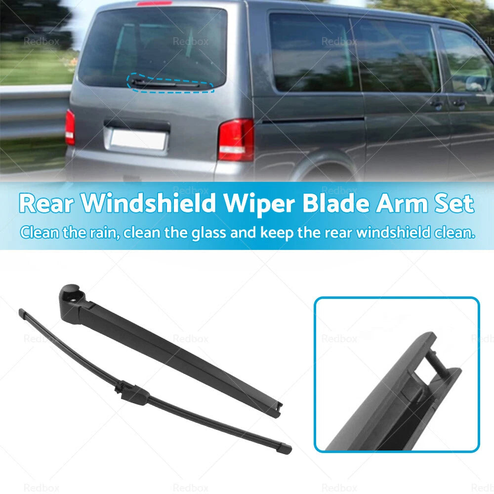 Rear Windshield Wiper Blade Arm Set for Volkswagen Multivan (2002–2017)