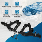 Front Lower Control Arms w/ Ball Joints for GMC Envoy (2004–2007)
