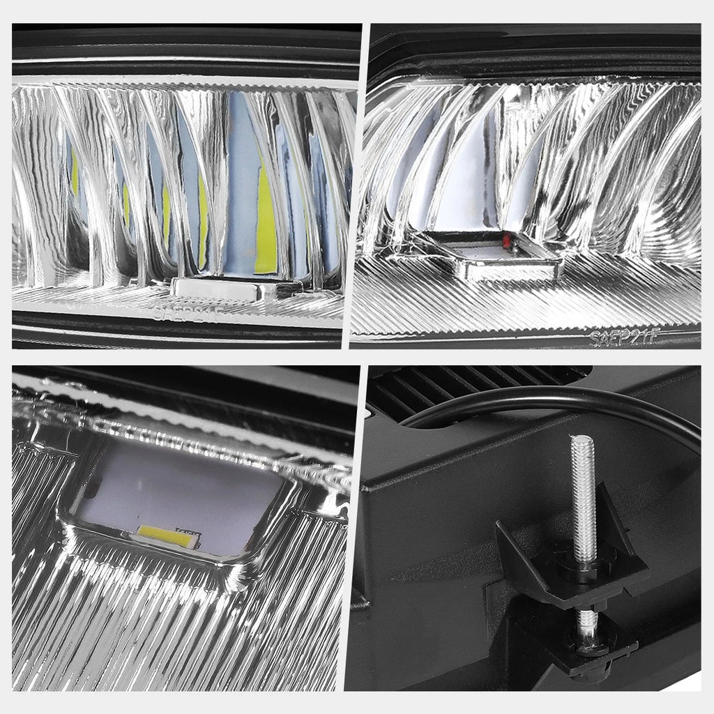 Clear Lens LED Fog Lights for International Harvester LT625 (2018–2022)