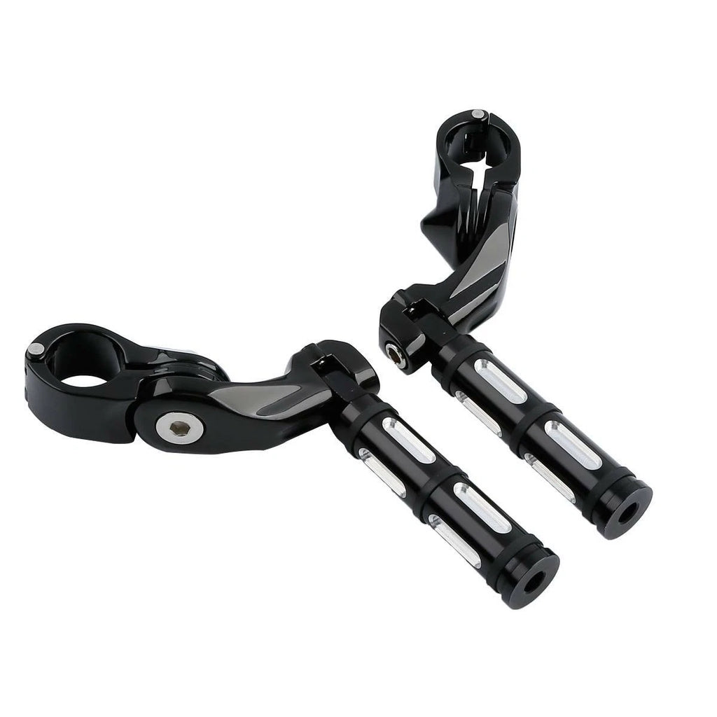 1 1/4" Engine Guard Bar Footpeg Mount for Harley Street Road Glide