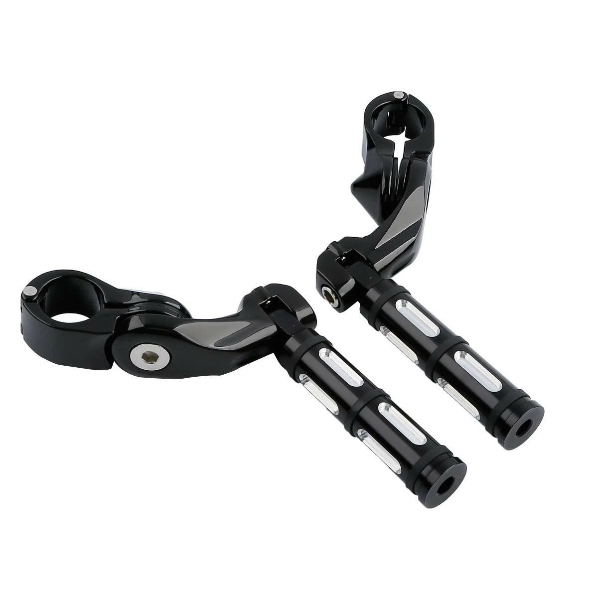1 1/4" Engine Guard Bar Footpeg Mount for Harley Street Road Glide