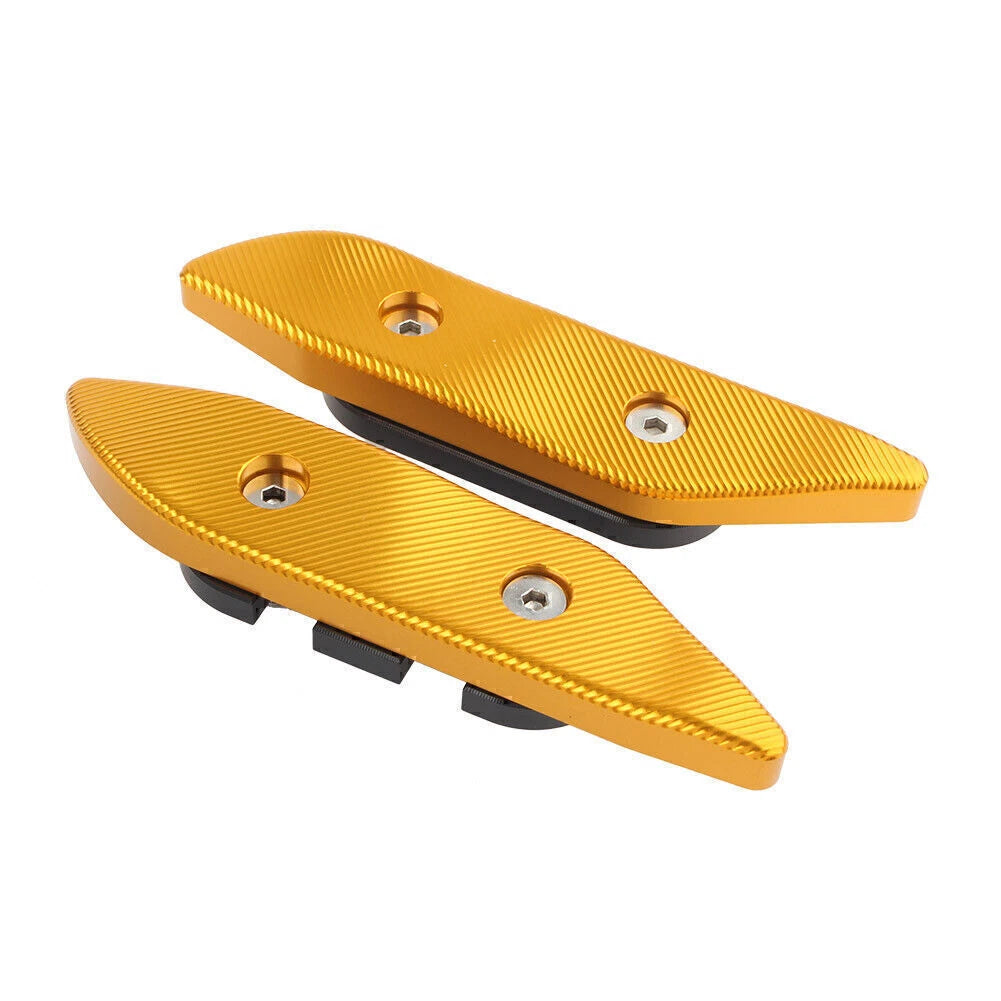 Gold CNC Rearview Mirror Hole Cap Cover for Yamaha TMAX530 (2012–2018)