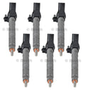 Set of 6 Bosch Fuel Injectors for Audi Q7 VW Touareg 3.0L V6 (2009–2012)