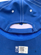 Licensed Ford Mustang Hat Blue Running Pony Logo with White Stitching (2005–2015)
