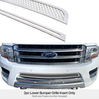 Stainless Steel Chrome Mesh Grille Insert for Ford Expedition (2015-2017)
