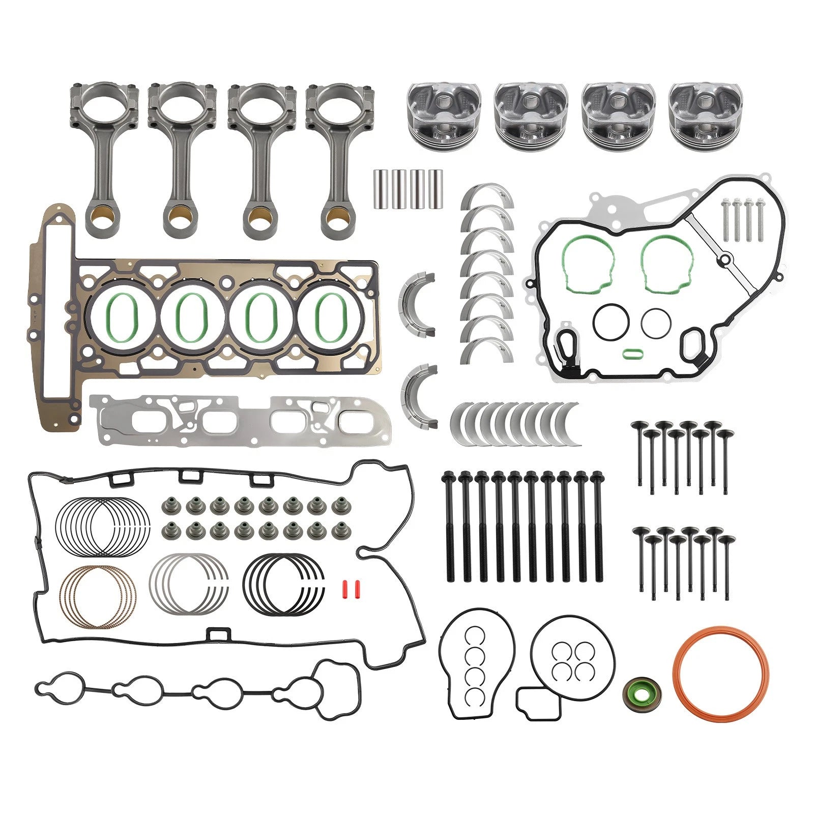2.4L Engine Rebuild Overhaul Kit for Buick Chevy GMC