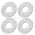 Set of 4 Brake Disc Rotors for Honda MUV700 Big Red 700 (2009–2013)