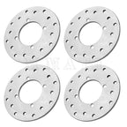 Set of 4 Brake Disc Rotors for Honda MUV700 Big Red 700 (2009–2013)